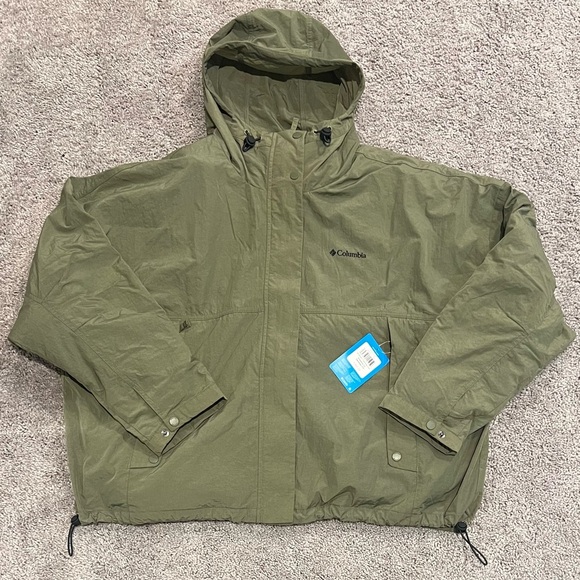 Columbia Laurel Woods‎ II Interchange Jacket Green $260 Womens Size 2X - Picture 1 of 6
